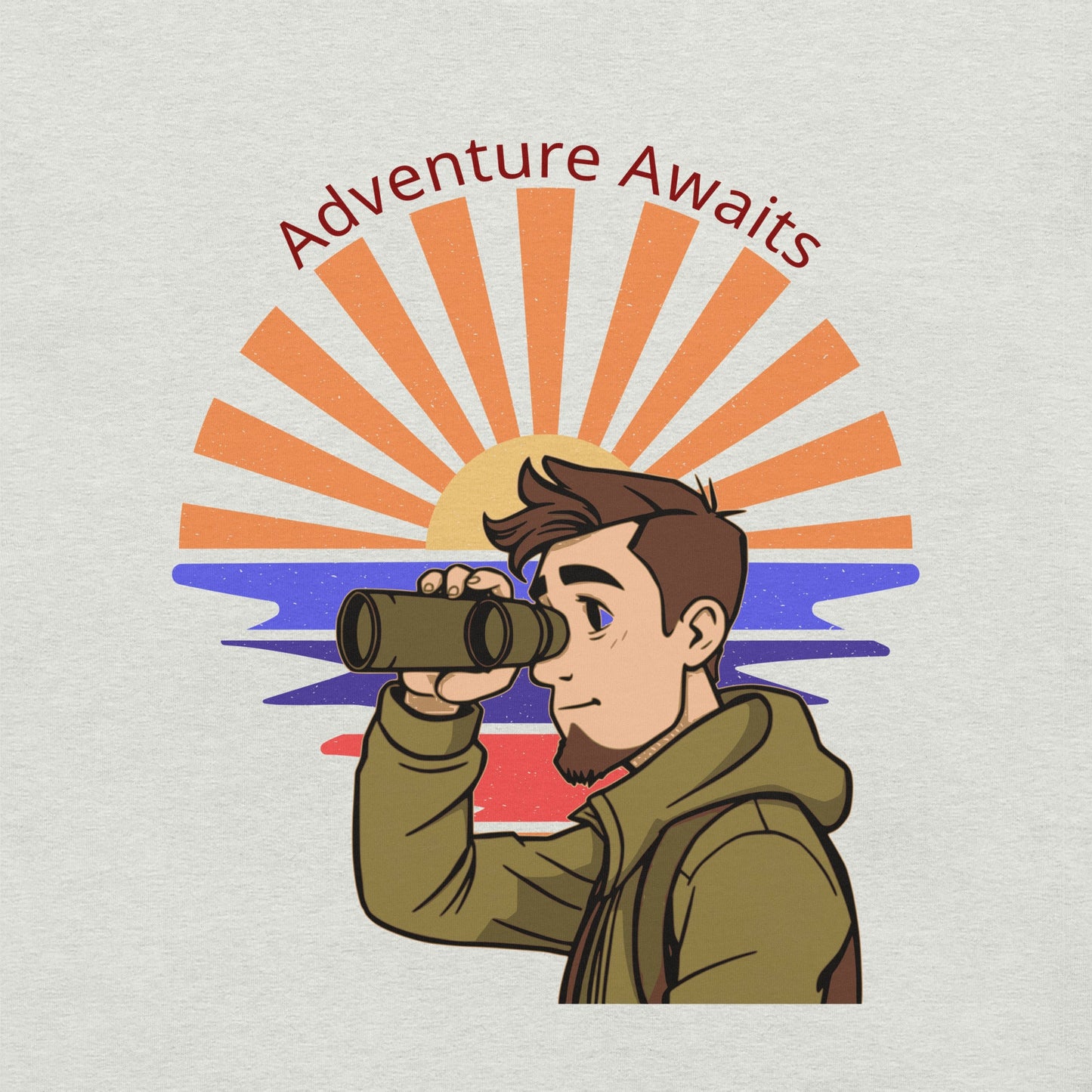 Adventure Awaits Unisex t-shirt 33% off today only