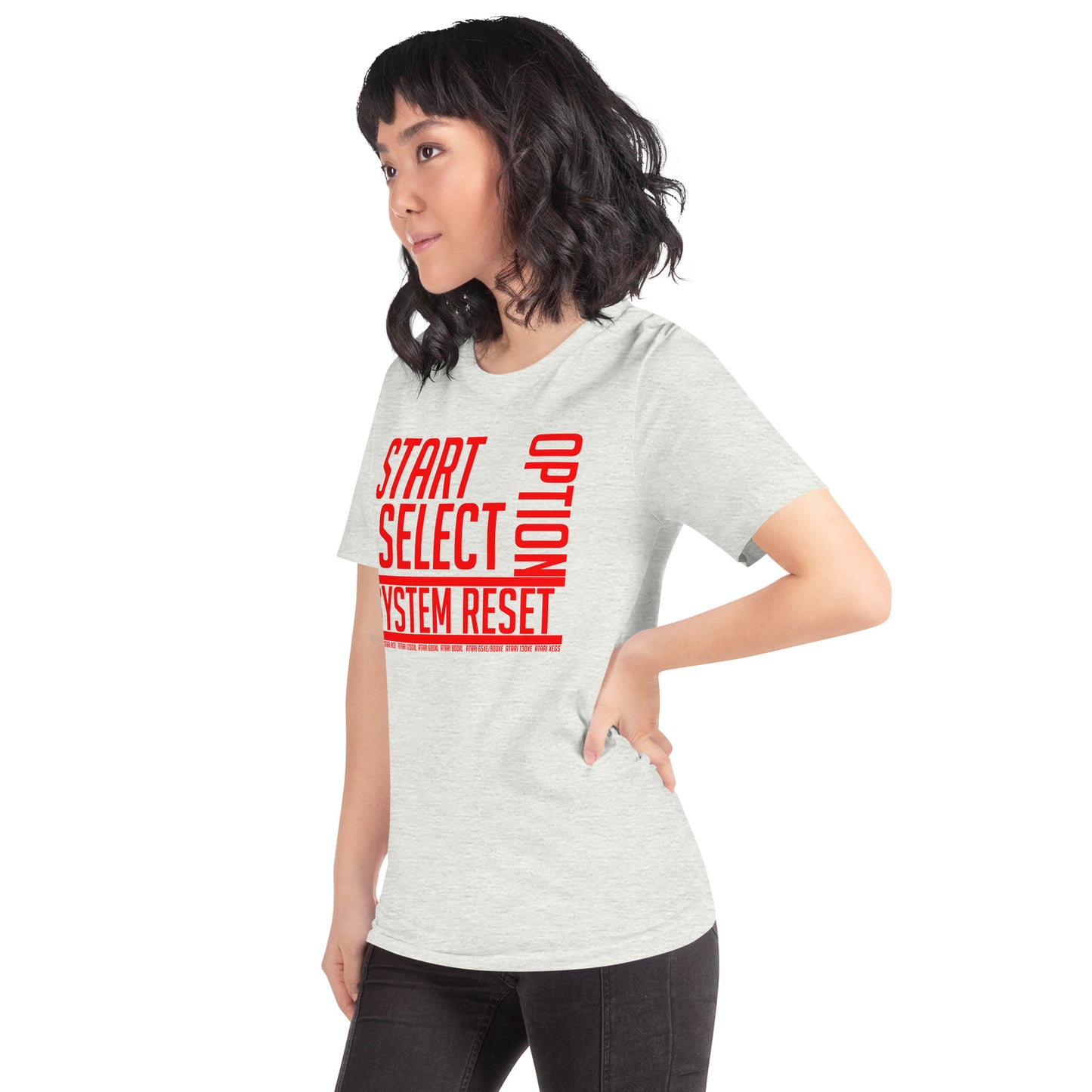 Atari 8-bit function keys (red) Unisex t-shirt