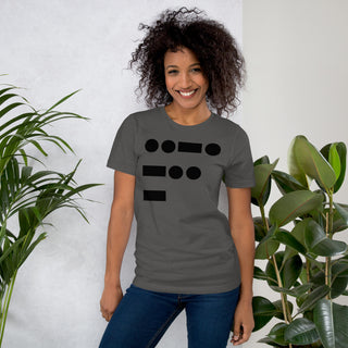 FDT in Morse Code Unisex t-shirt