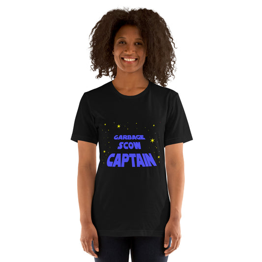 Star Raiders Garbage Scow Captain Unisex t-shirt