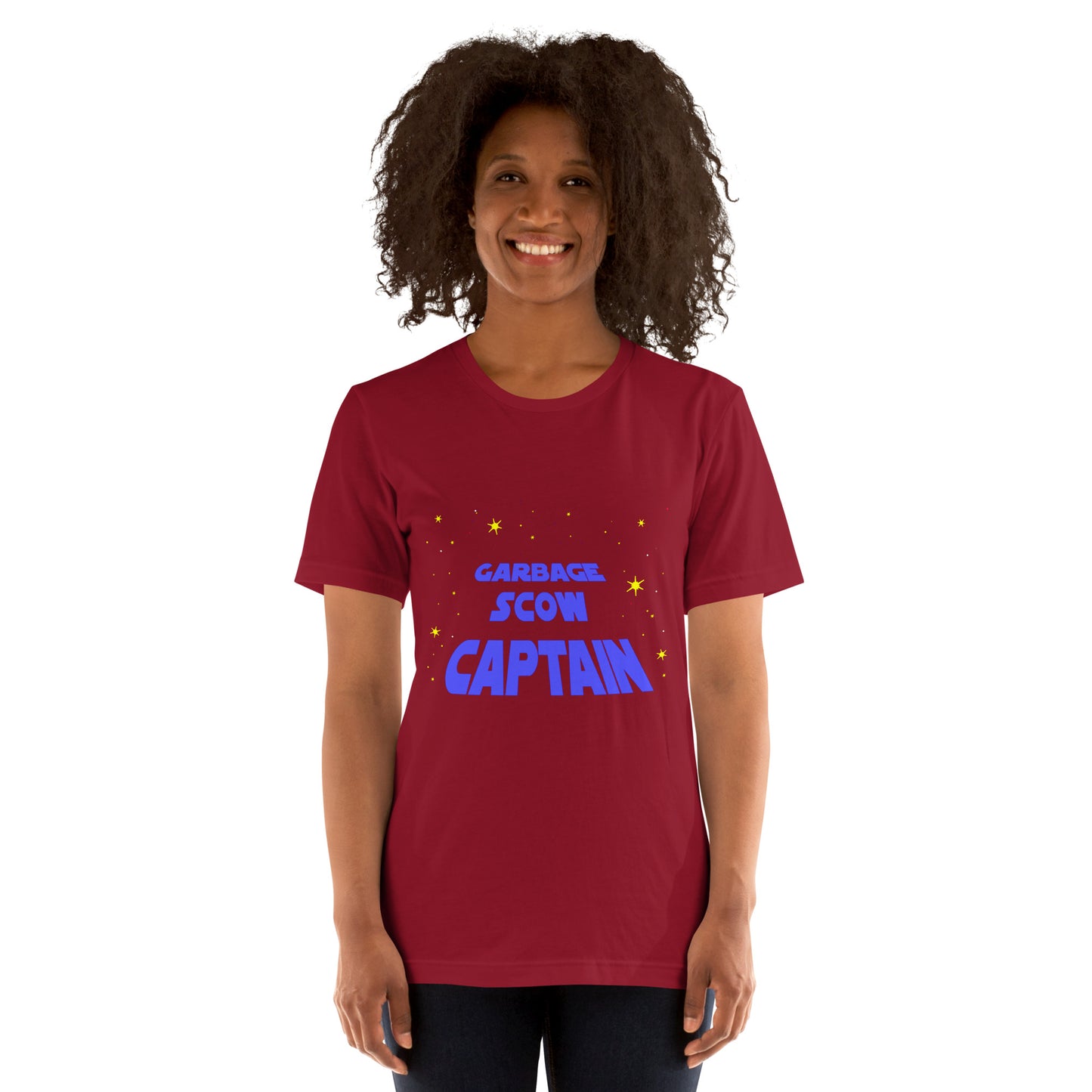 Star Raiders Garbage Scow Captain Unisex t-shirt