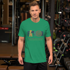 Fathor like a dad mightier dark unisex t-shirt, soft and lightweight, Father's Day gift.