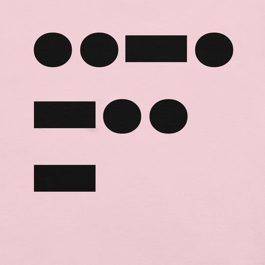 FDT in Morse Code Unisex t-shirt