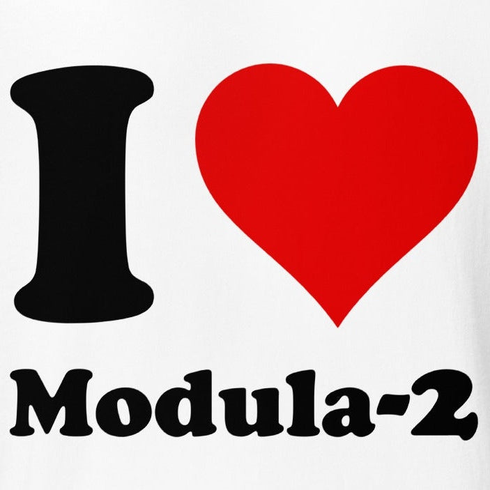 I ❤️ Modula-2 Unisex T-shirt