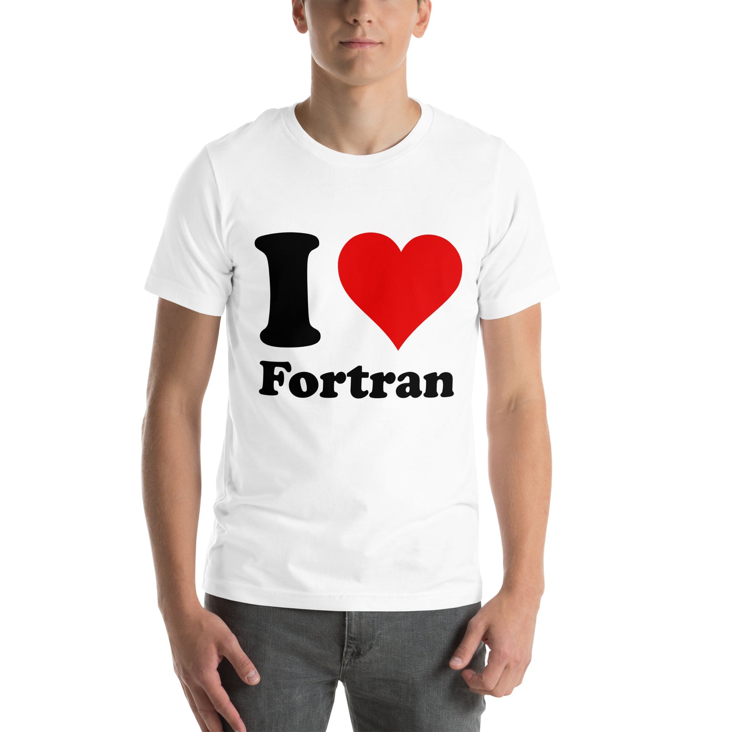 I ❤️ FORTRAN Unisex t-shirt