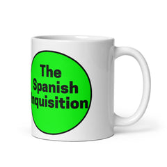 spanish inquisition venn diagram white glossy mug