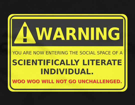 Woo Woo-Free Zone Unisex t-shirt